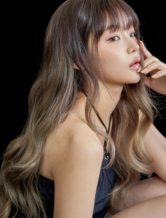 全假髮)Ombre Jelly Perm Iris