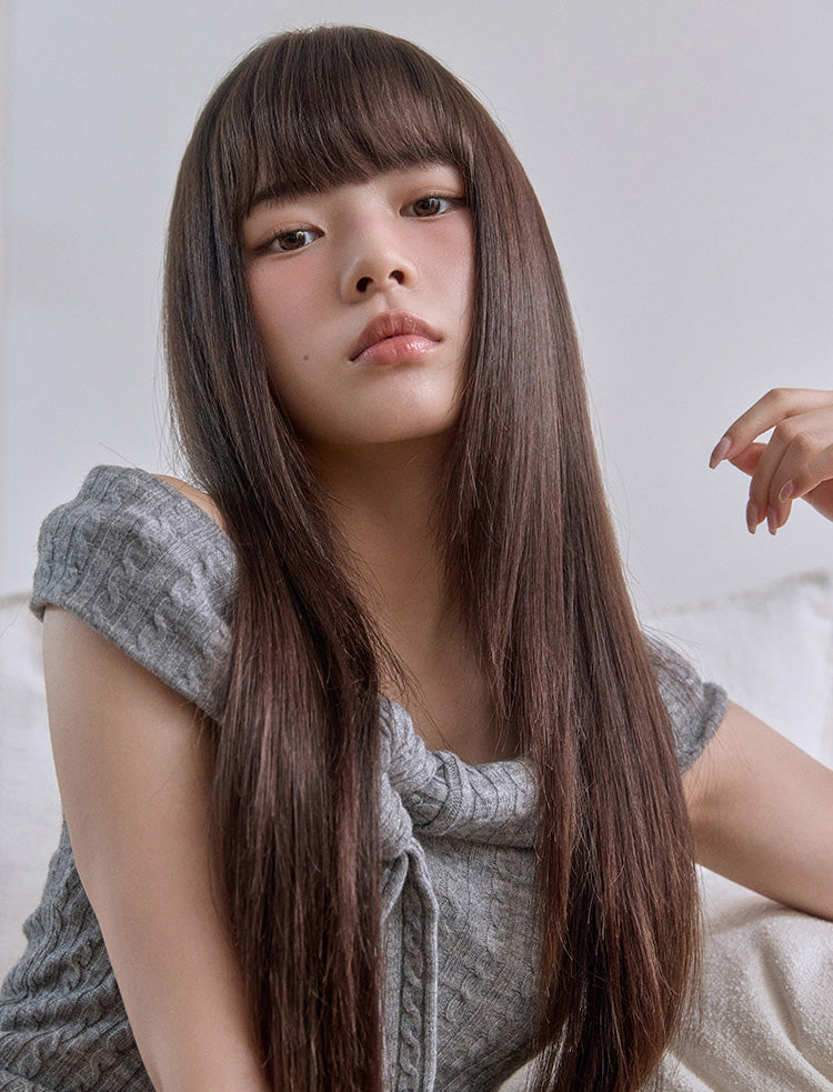 Sushi Bang) Soft Full Bang (100% Human Hair)