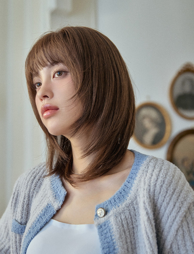 *Handmade* Full wig) Layered cut Kayden