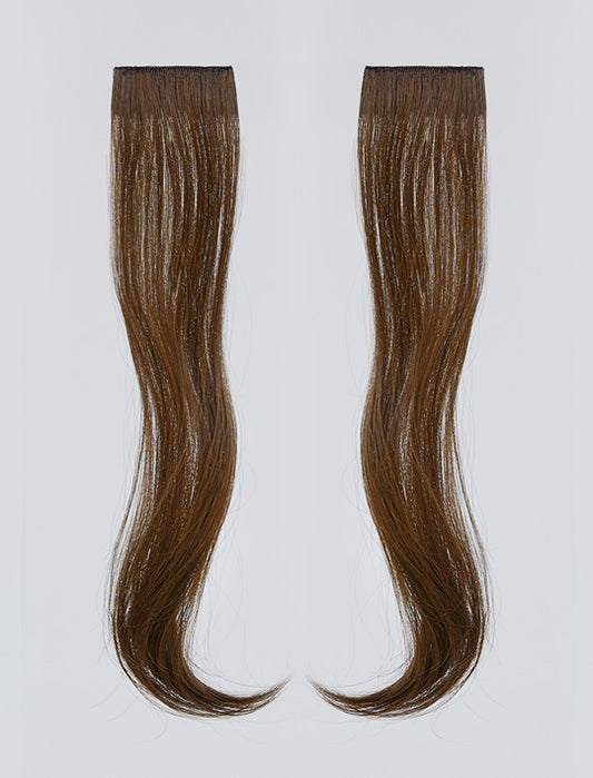 Hair extensions) Loose Perm Baby Piece