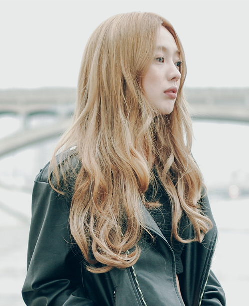 Hair extensions) Refresh perm v-line 4pcs
