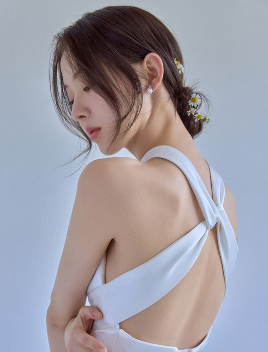 Wedding💗*Handmade* Top Cover) Side Bang Loose C-curl